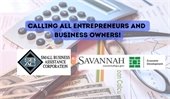Graphic to call all entrepreneurs and business owners