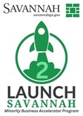 Launch Savannah Program logo - Minority Business Accelerator Program