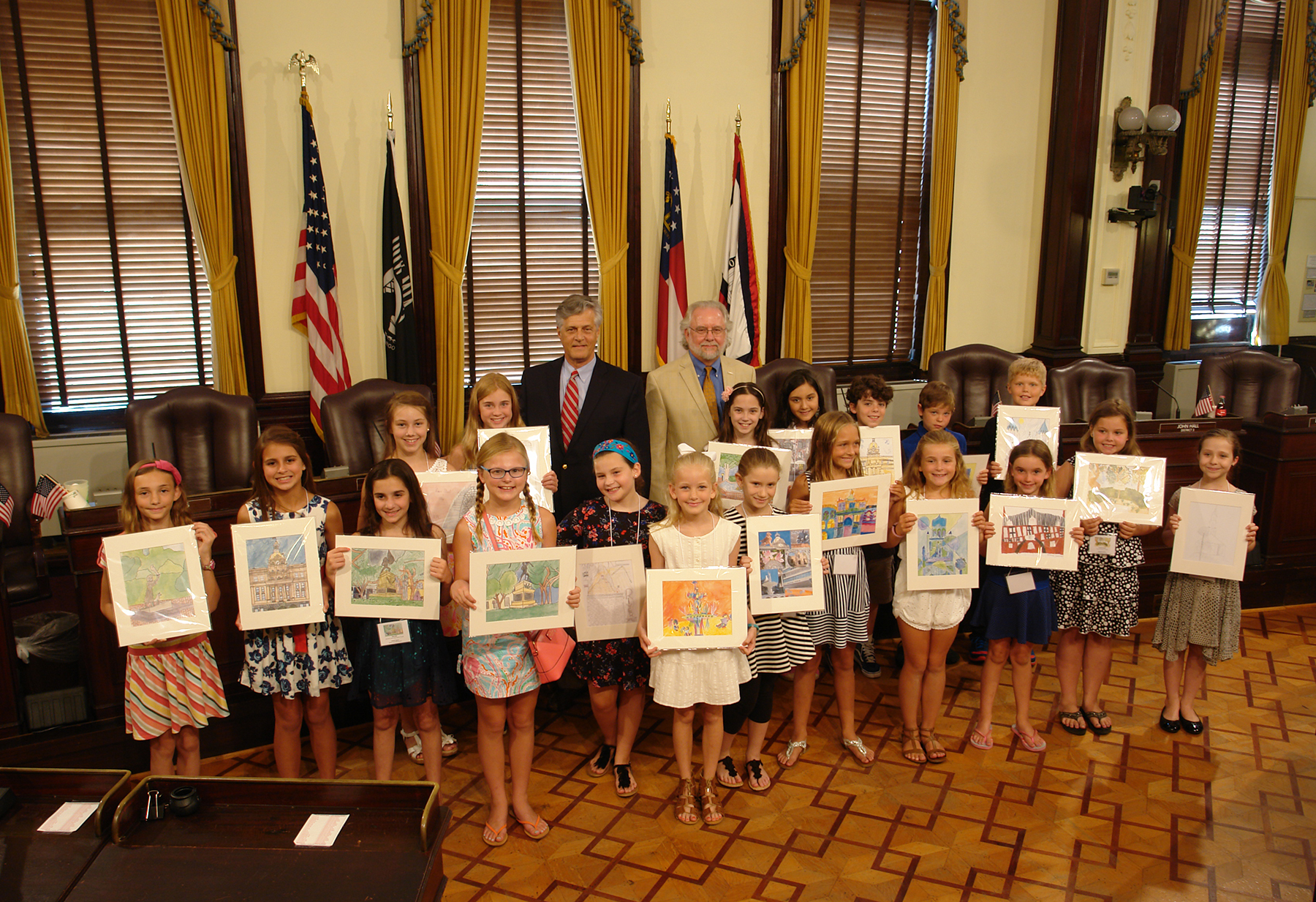City of Savannah Elementary School Art Competition Awards Ceremony 07062016.jpg