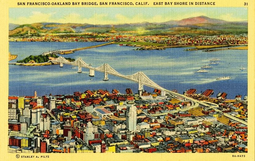 Postcard acquired by George in San Francisco