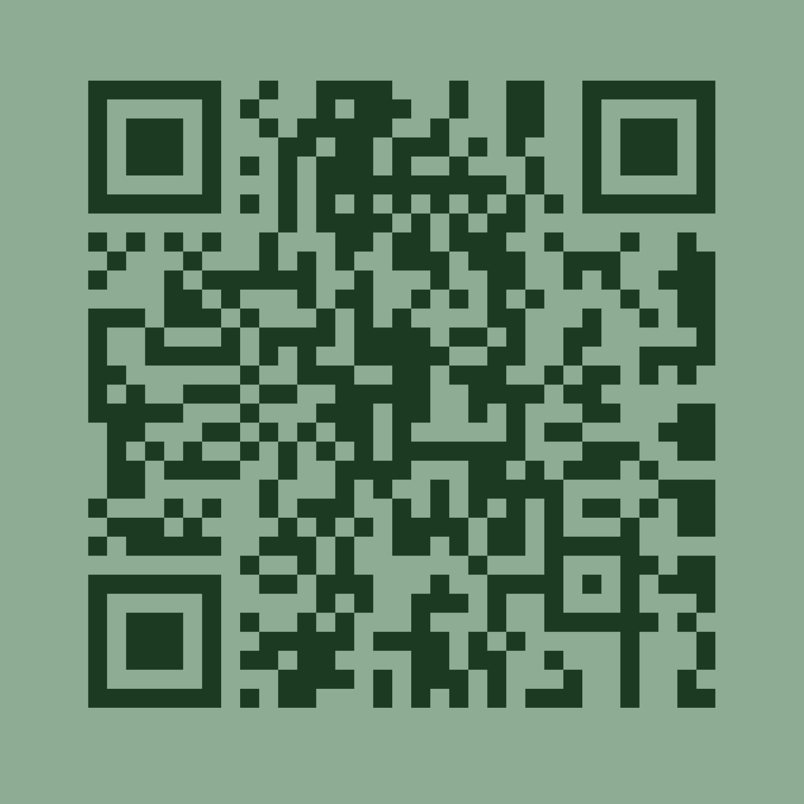 Exit Interview QR Code Green