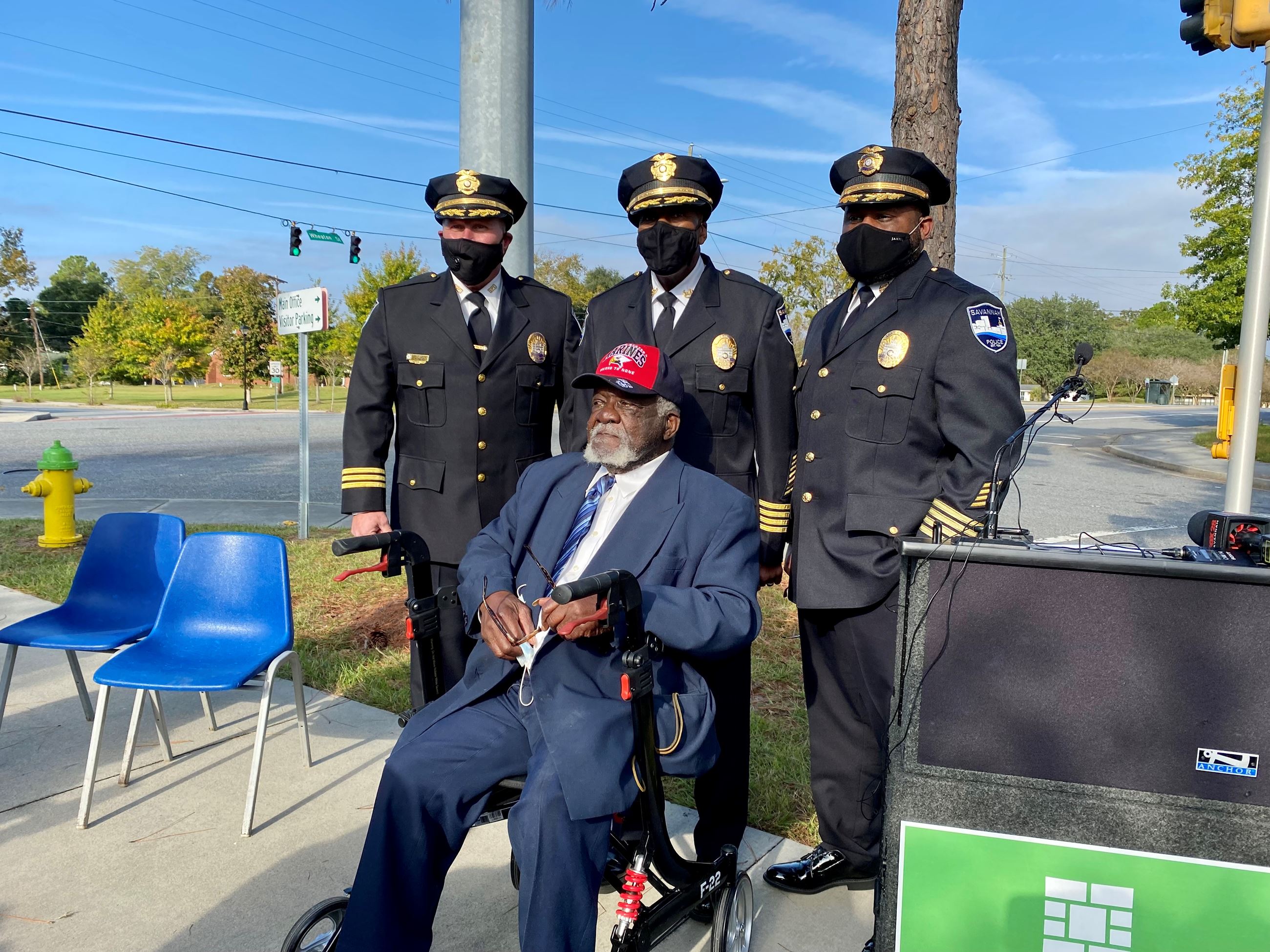 Lt. White with Savannah Police