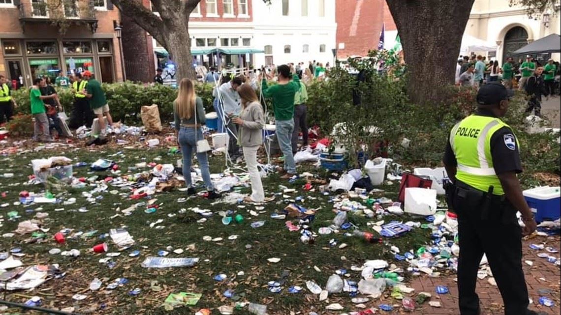 St Pats Trash
