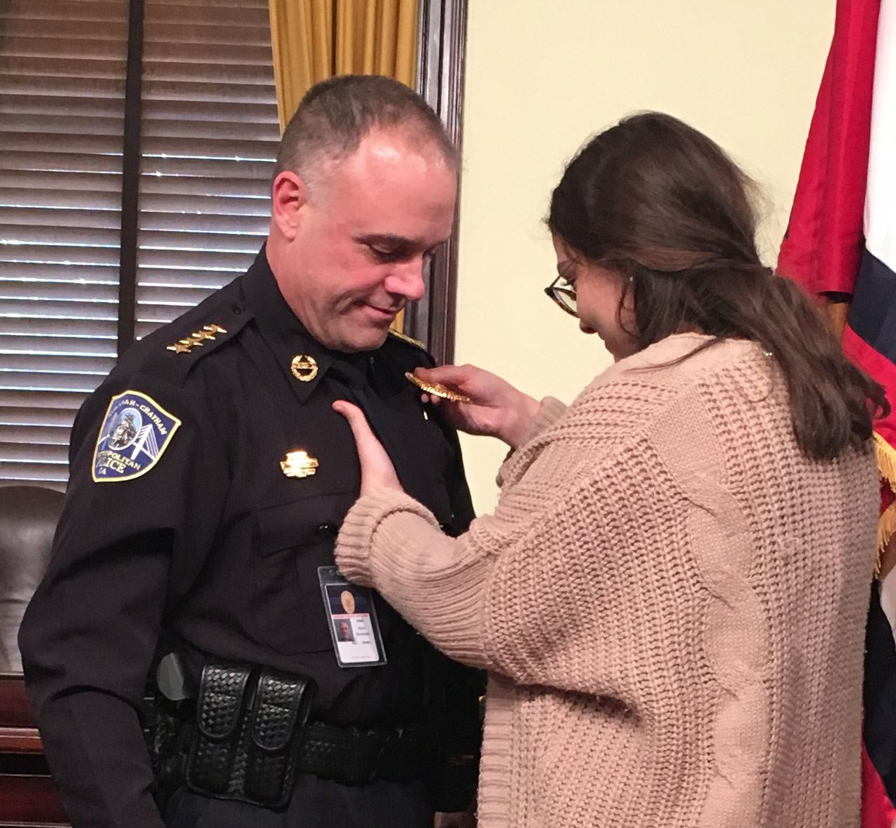 Renenew and daughter pinning