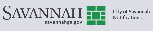 City of Savannah Notify Me Banner