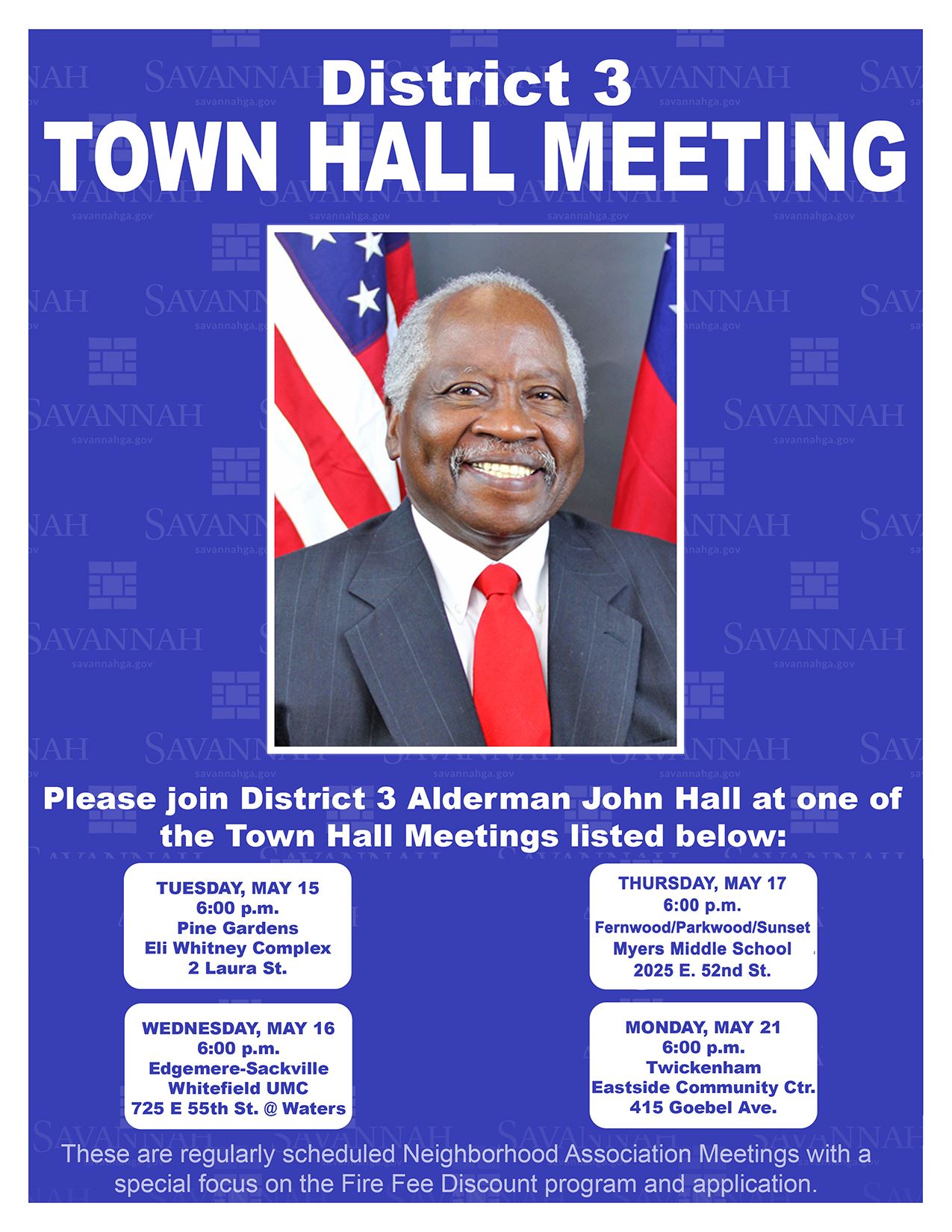 District 3 Town Halls