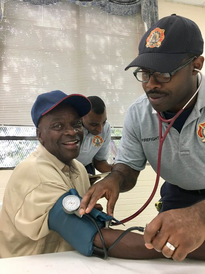 blood pressure check