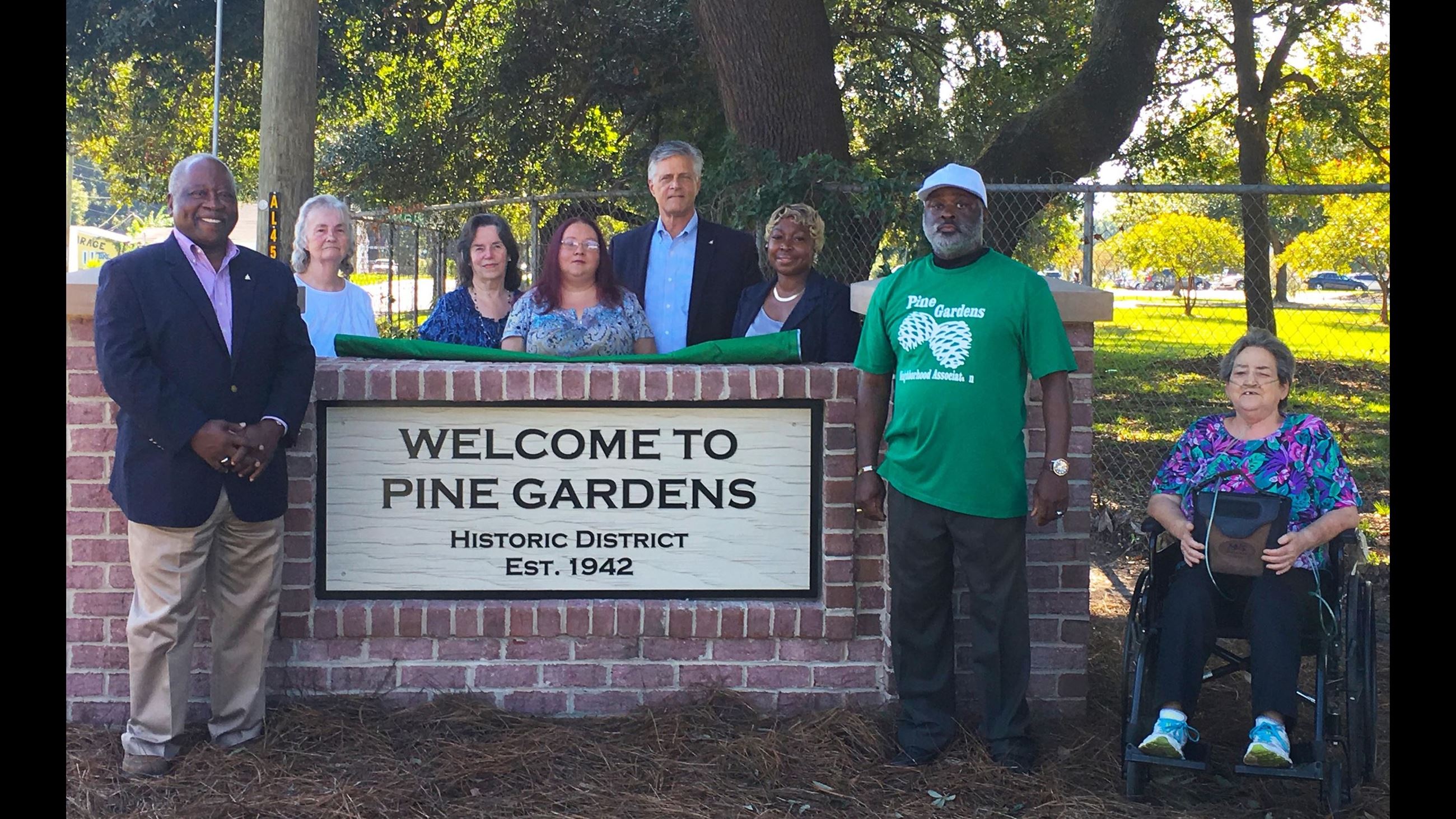 Pine Gardens Sign 2