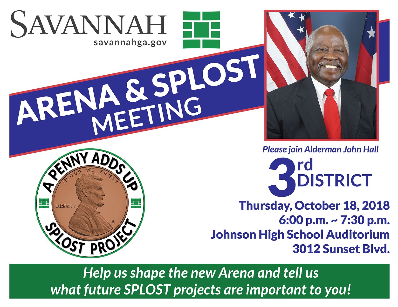 Alderman Johnson District 3 Town Hall