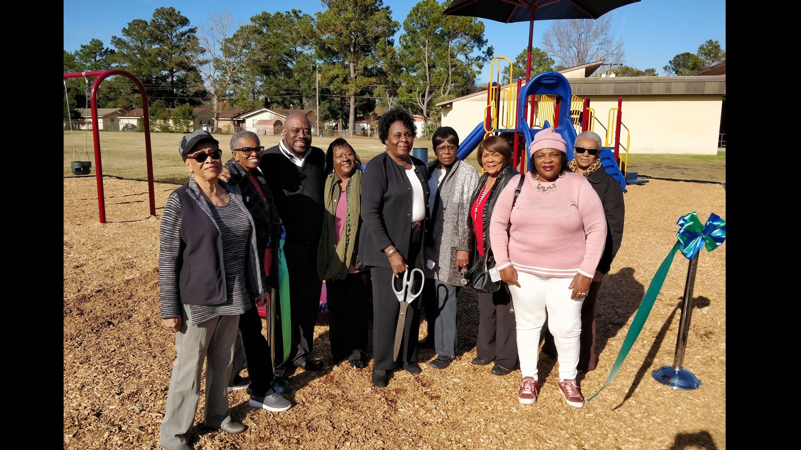 Council Members with Cloverdale Association