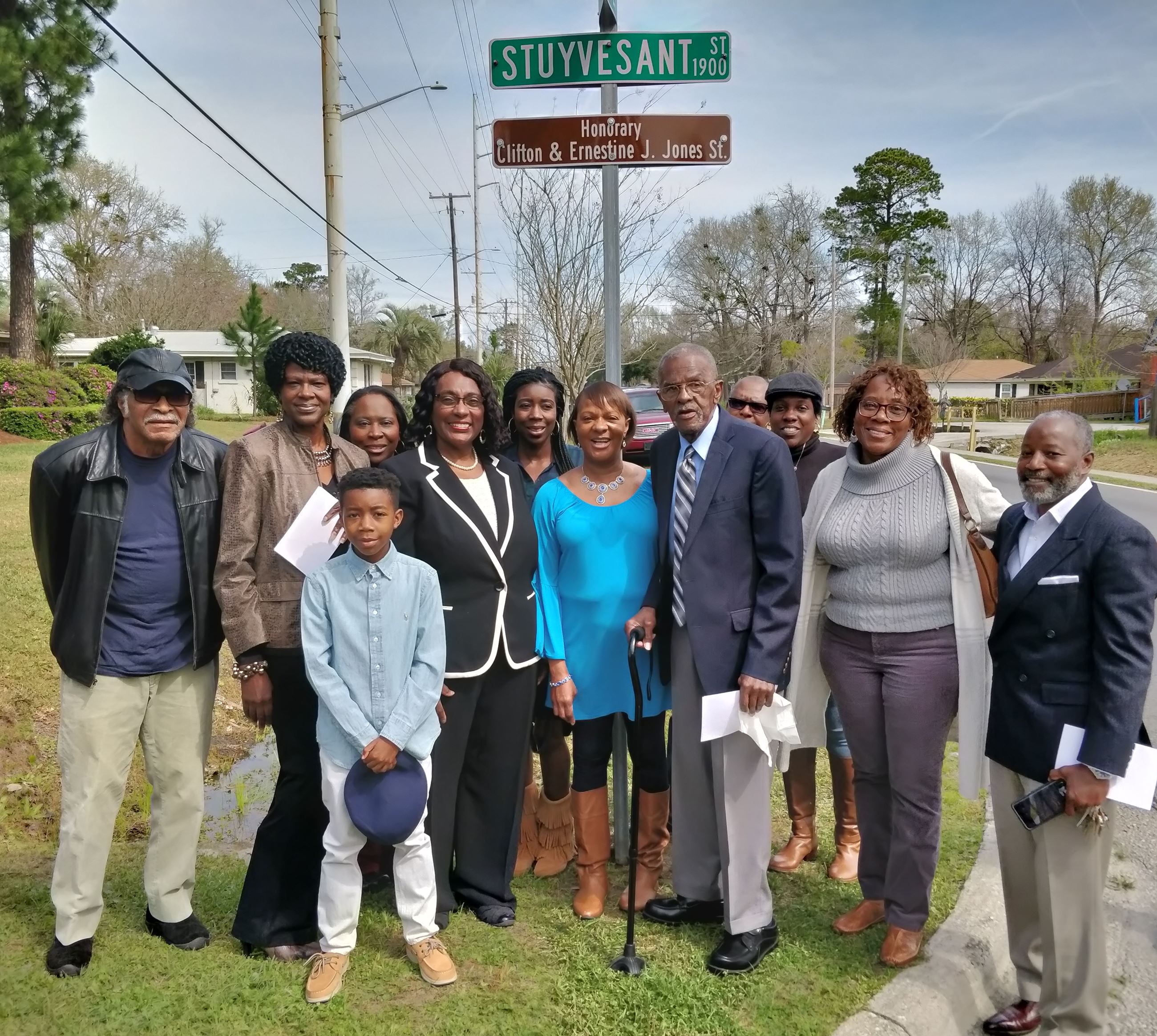 Jones Family with Dr Shabazz