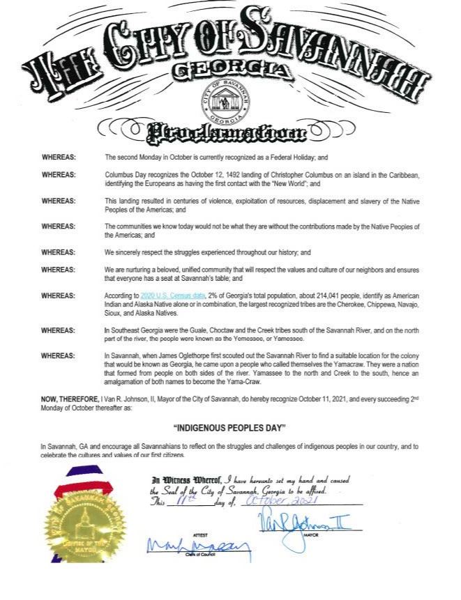 Indigenous Peoples Day