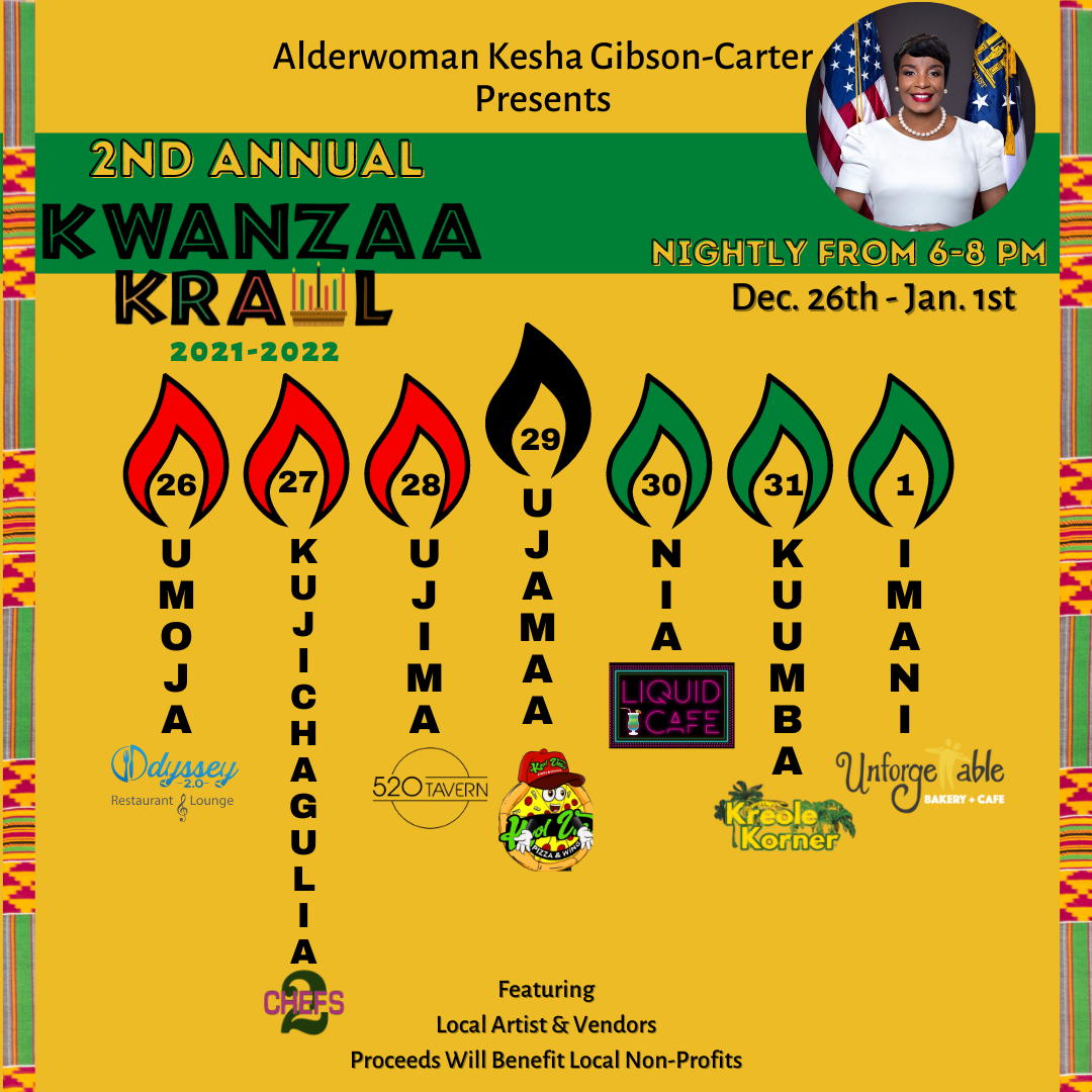 Kwanzaa Krawl 2021 Night Events