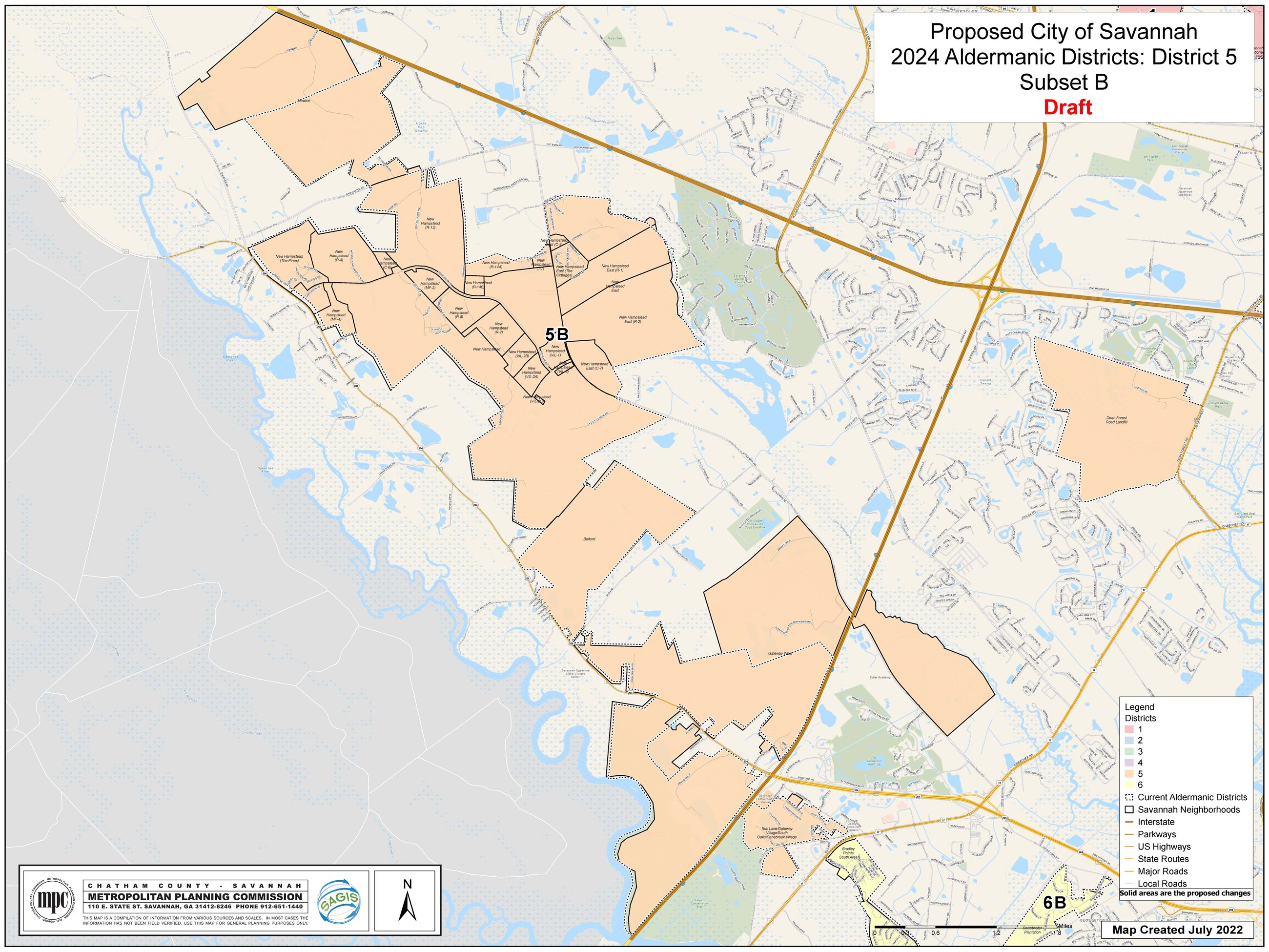 Proposed District 5b Opens in new window