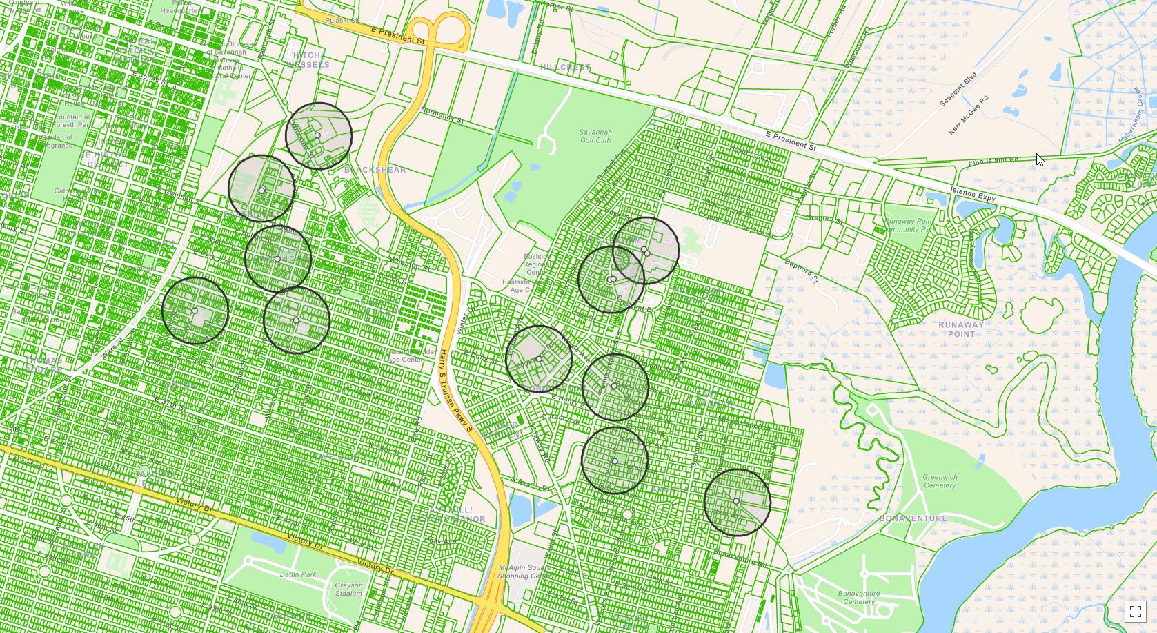 Revised Map 10.13.2025 Drain Locations